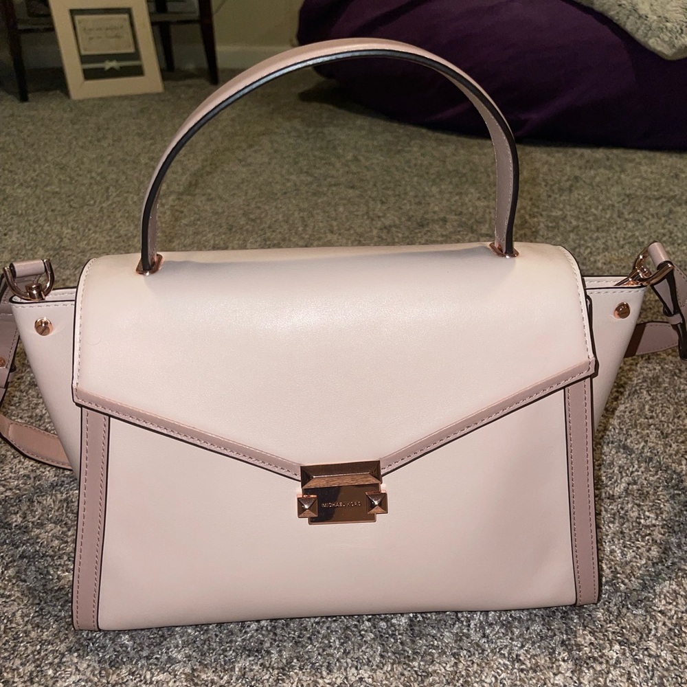 Michael kors purse, rose pink colored